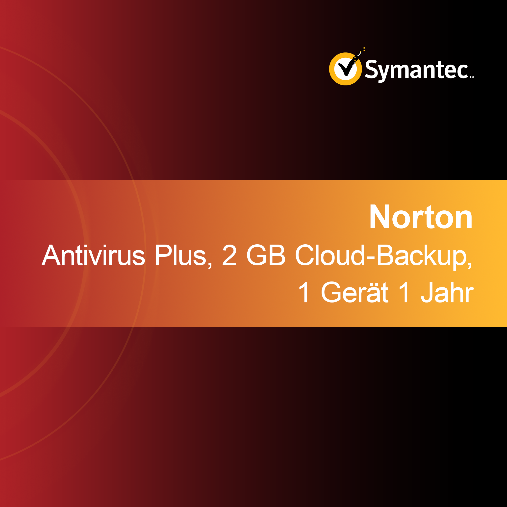 Norton Antivirus Plus 2 GB Cloud-Backup 1 Gerät 1 Jahr