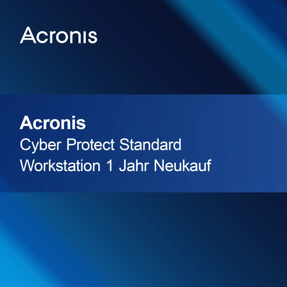 Acronis Cyber Protect Estação de Trabalho Padrão