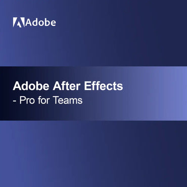 Adobe After Effects - Pro para Equipes