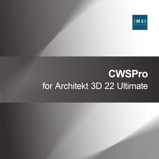 CWSPro para Architekt 3D 22 Ultimate