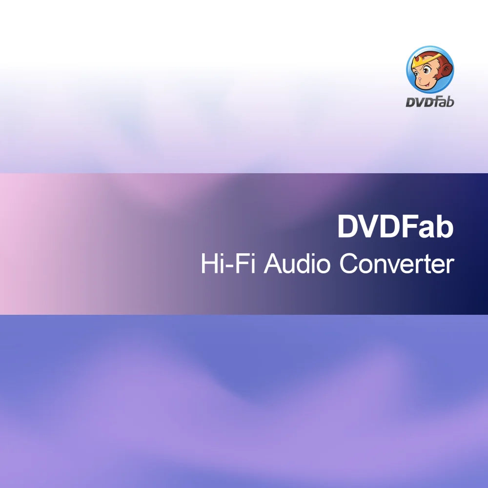 Conversor de Áudio Hi-Fi DVDFab
