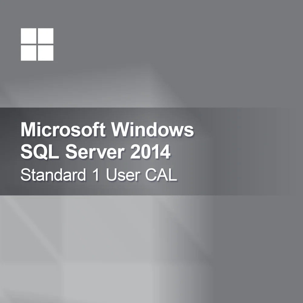 Microsoft SQL Server 2014 Standard 1 Usuário CAL