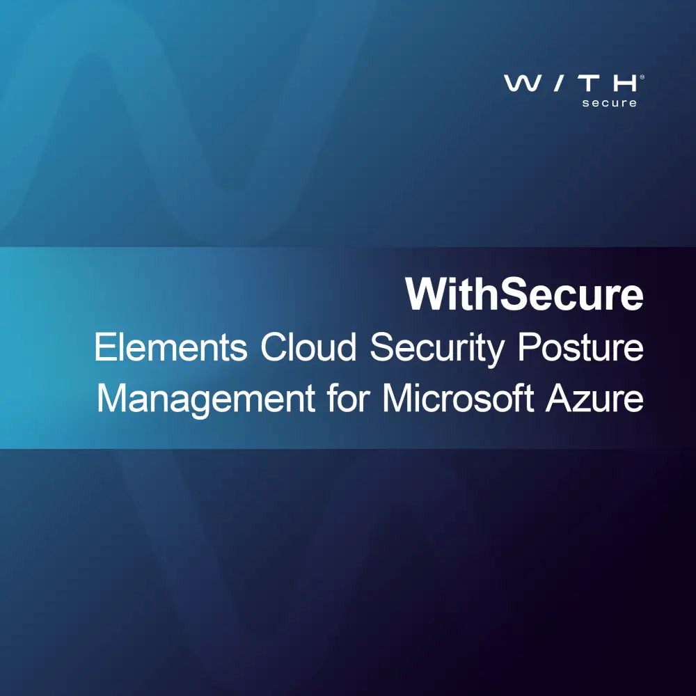 WithSecure Elements Cloud Security Posture Management for Microsoft Azure